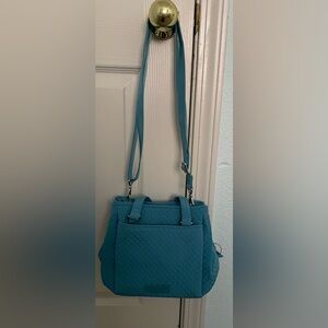 Blue Vera Bradley shoulder bag